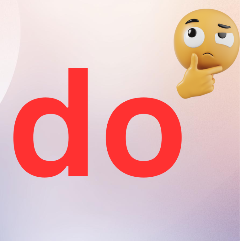 The word 'do' with a thinking head emoji